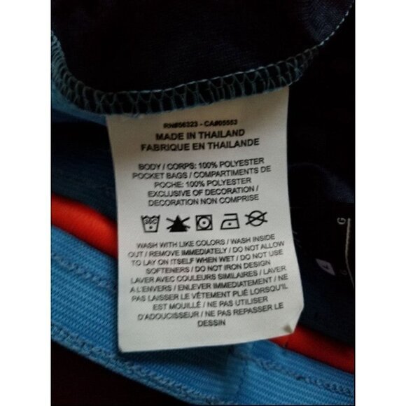 Nike Dri-Fit Elite Basketball Shorts Navy Blue/Orange - Picture 9 of 12